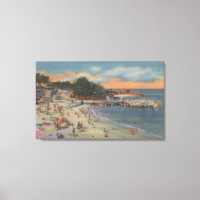 Lienzo Pacific Grove, CA (Anverso)