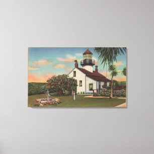 Lienzo Pacific Grove, CA - Point Pinos Light House View