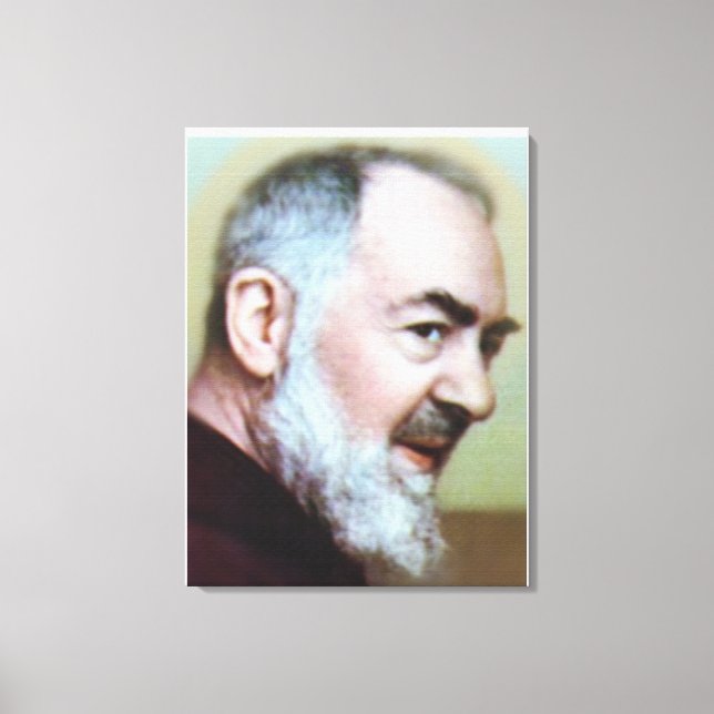 LIENZO PADRE PIO DE PIETRELCINA (Anverso)