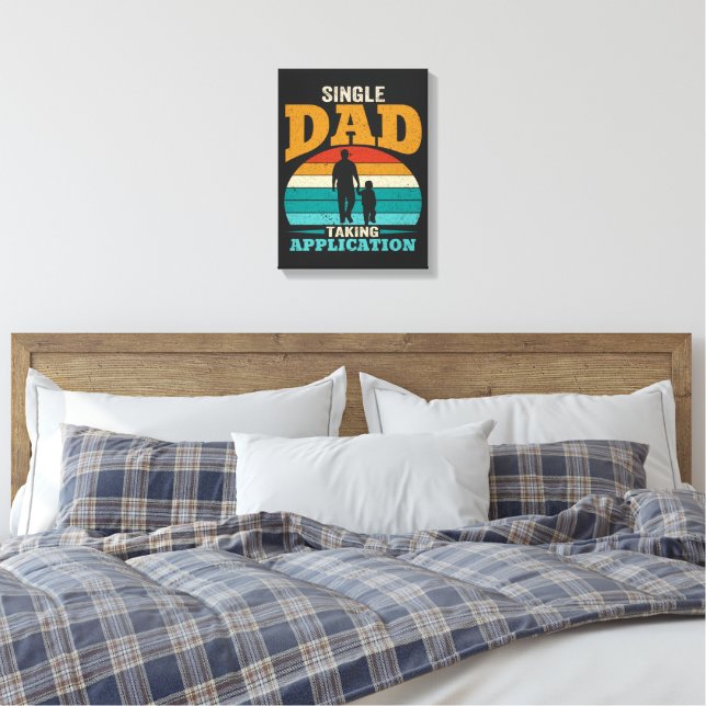 Lienzo Padre Soltero Tomando Solicitud (Insitu(Dormitorio))