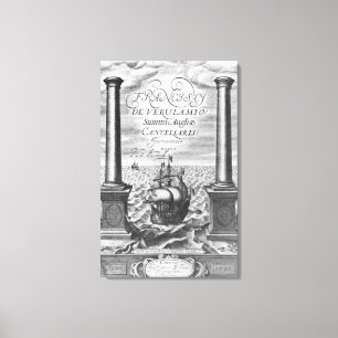 Lienzo Página de título de la primera edición