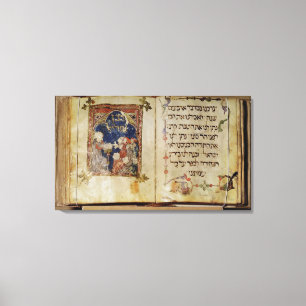 Lienzo Página de un Haggadah