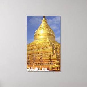 Lienzo Pagoda Shwezigon en Bagan, Bagan (Pagan), 2