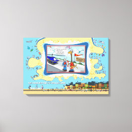 Lienzo Pain In The Neck | Get Well 24x16