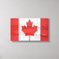 Paint de Bandera Canadiense Weathered
