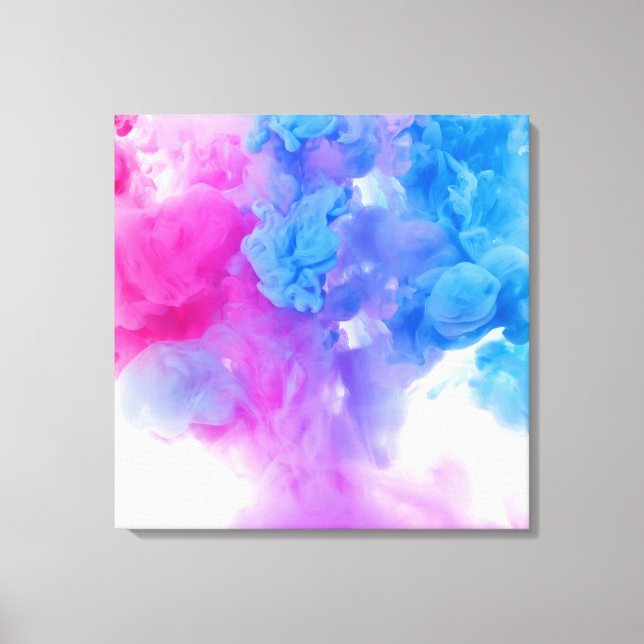 Lienzo Paint Plumes (Anverso)