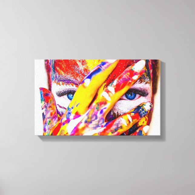 Lienzo Paint | Zazzle_Growshop. (Anverso)