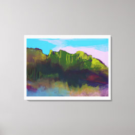 Lienzo Paintaje paisajístico