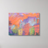 Paintaje Pastel de Paisaje de Paisaje de Paisaje d