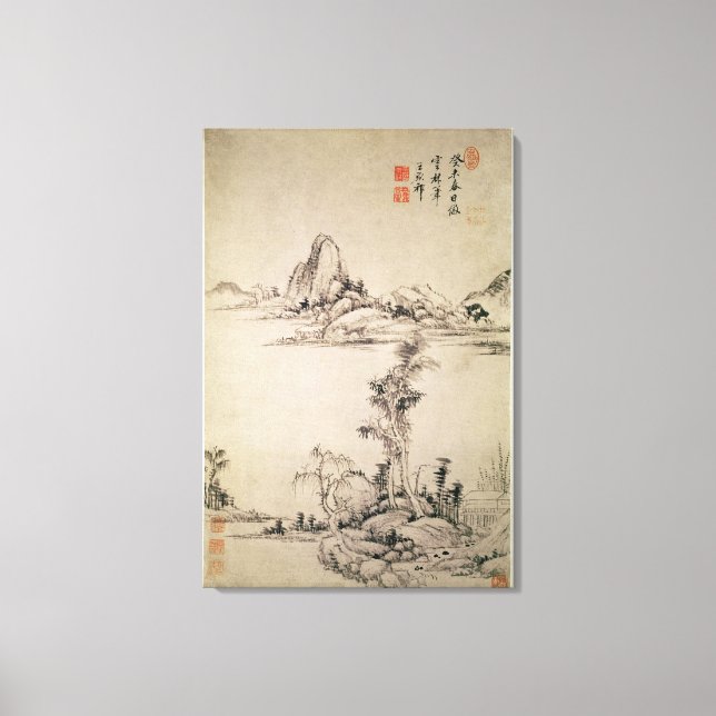 Lienzo Paisaje (Anverso)