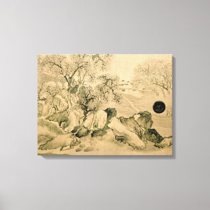 Lienzo Paisaje, 1771