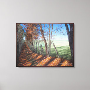 Lienzo Paisaje Bella Artes "Country Road"