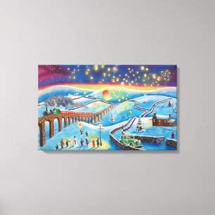 Lienzo Paisaje chino Gordon Bruce del invierno de las