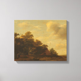 Lienzo Paisaje con granja, Jan Vermeer van Haarlem (I)
