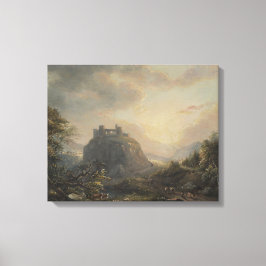 Lienzo Paisaje con un Castillo - Paul Sandby - c1808