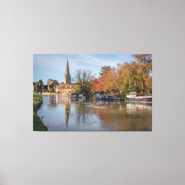 Lienzo Paisaje de Abingdon (Anverso)