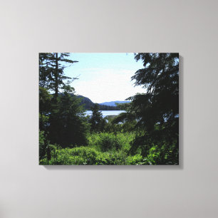 Lienzo Paisaje de Alaska Fotografía Hermosa de Alaska