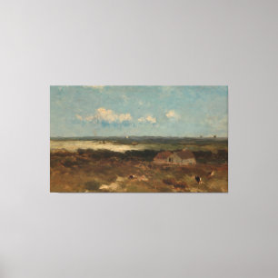 Lienzo paisaje de dunas, Johan Hendrik Weissenbruch,