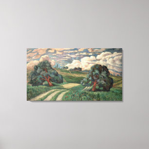 Lienzo Paisaje de Fauve