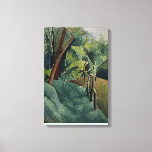 Lienzo Paisaje de la vida muerta por Patrick Henry Bruce (Anverso)