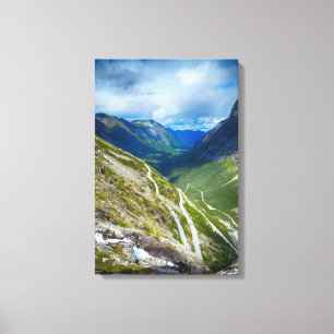 Lienzo Paisaje de Noruega