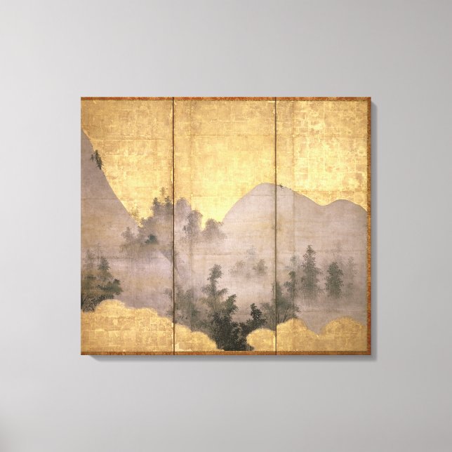 Lienzo Paisaje de verano (Anverso)