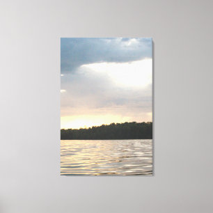 Lienzo Paisaje del cielo celeste