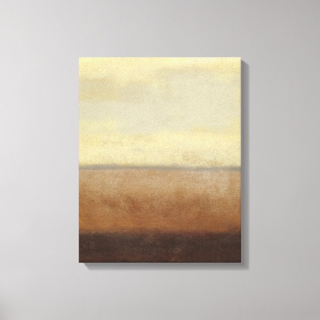 Lienzo Paisaje del desierto solitario por Norman Wyatt (Anverso)