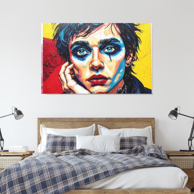 LIENZO PAISAJE DESOLADO GÓTICO 19 (Insitu(Dormitorio))