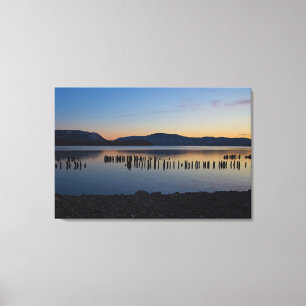 Lienzo Paisaje en capas