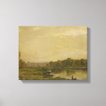 Paisaje en el Oise, Charles-François Daubigny,