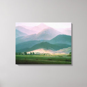 Lienzo Paisaje en el Riesengebirge, 1810-11