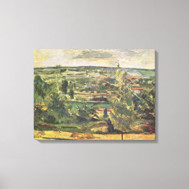 Lienzo Paisaje en Jas-de-Bouffan - Paul Cezanne
