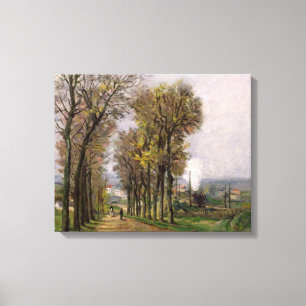 Lienzo Paisaje en la Isla de Francia, c.1878