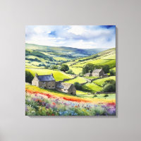 Paisaje en Yorkshire Meadowsong