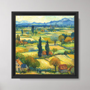 Lienzo Paisaje estilo Van Gogh