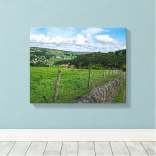 Lienzo Paisaje histórico de Yorkshire