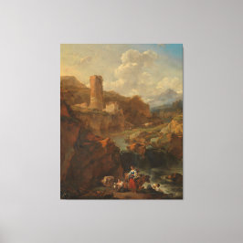 Lienzo Paisaje italiano, Nicolaes Pietersz. Berchem, 165