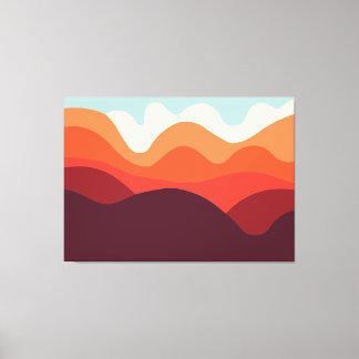 Lienzo Paisaje minimalista 190821(02)