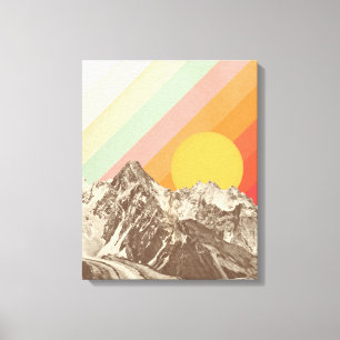 Lienzo Paisaje montañoso 1 Florent Bodart