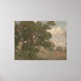 Lienzo Paisaje pastoral Louis Loeb (americano, 1866-1909)