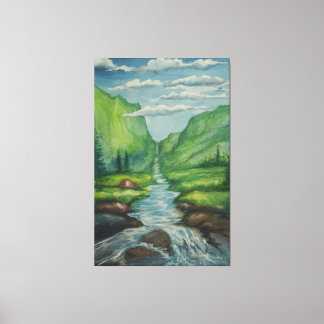 Lienzo Paisaje, pintura,