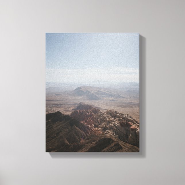 Lienzo Paisaje rocoso (Anverso)
