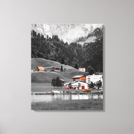 Lienzo Paisaje rural