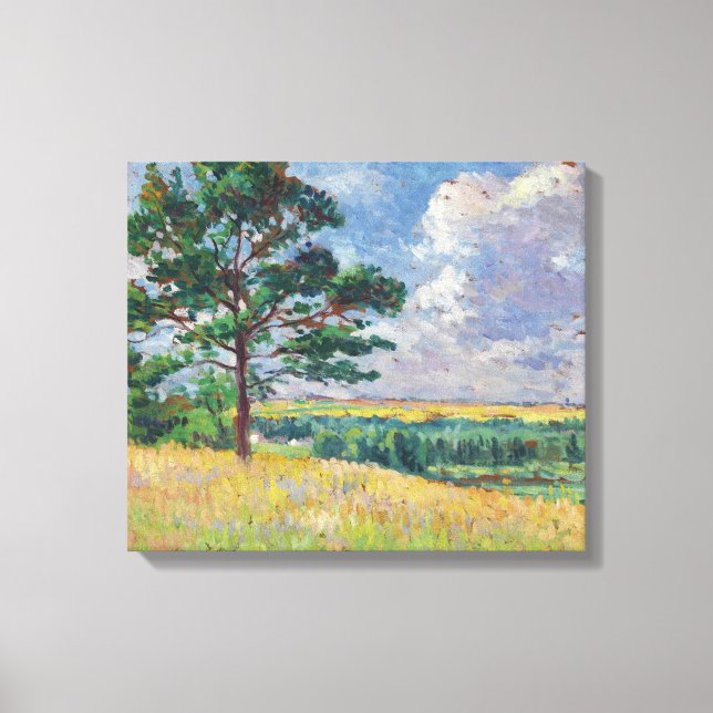 Lienzo Paisaje rural alrededor de Méréville, Francia (Art (Anverso)