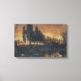 Lienzo Paisaje rural en Baviera (Alemania)