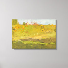 Lienzo Paisaje rural francés (por Georg Pauli)