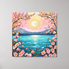 Lienzo Paisaje sereno