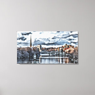 Lienzo Paisaje urbano