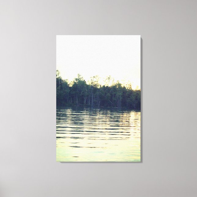 Lienzo Paisaje Y Agua (Anverso)